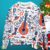 Guitar Country Music Festival Elements Ugly Christmas Sweater Special Gift Product Photo 1