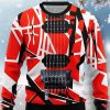 Guitar Funny Print Crew Neck Christmas Ugly Sweater Product Photo 1