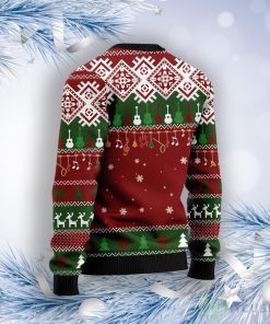 Guitar Gimme The Beat Ugly Christmas Sweater Product Photo 2