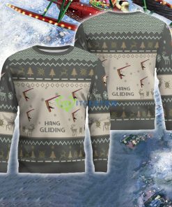 Hang Gliding Aircraft Knitted Christmas Sweater For Air Force - Hang Gliding Aircraft Ugly Christmas Sweater For Men And Women Photo 1