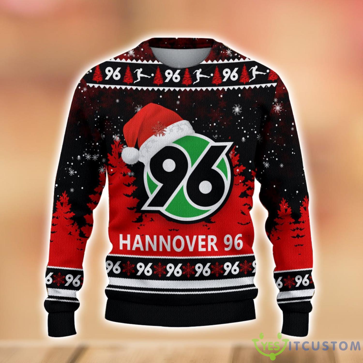 Hannover 96 Christmas Sweater For Men And Women Ugly Sweater 8 Hannover 96 Christmas Sweater For Men And Women Ugly Sweater Product Photo 2