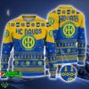 HC Davos Custom Name Ugly Christmas Sweater For Men And Women Gift - HC Davos Custom Name Ugly Christmas Sweater For Men And Women Gift