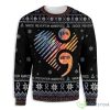 Heart Suicide Prevention Awareness Ugly Christmas Sweater For Everyone Product Photo 1
