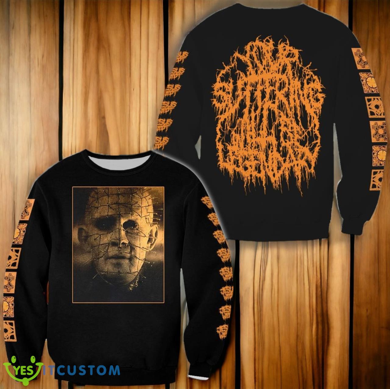 Hellraiser Pinhead 3D Sweater 3 Hellraiser Pinhead 3D Sweater Product Photo 1