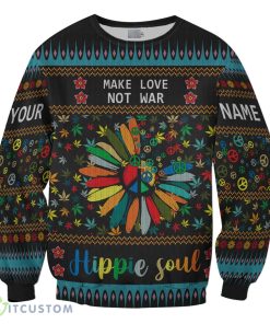 Hippie Sweaters 3D All Over Printed 3D Christmas Sweater Christmas Gift Product Photo 2