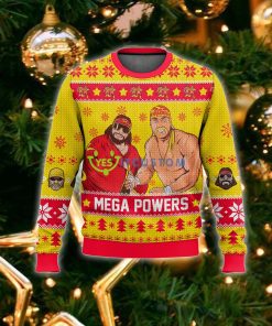 Hogan Macho Man Mega Powers Ugly Christmas Sweater Gift Men And Women 3 Hogan Macho Man Mega Powers Ugly Christmas Sweater Gift Men And Women - Hogan Macho Man Mega Powers Ugly Christmas Sweater For Men And Women Photo 2