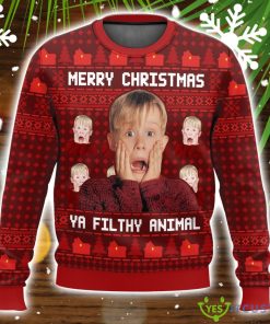 Home Alone Merry Christmas Ya Filthy Animal Ugly Christmas Sweater Special Christmas Gift For Men And Women Product Photo 1