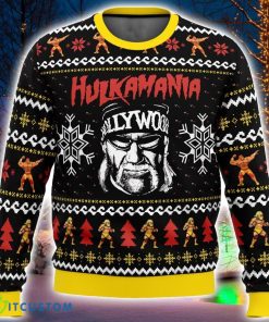 Hulkamania Hulk Hogan 3D Ugly Christmas Sweater Nice Christmas Gift For Men And Women Product Photo 2