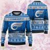Hyosung Logo Car Knitted Christmas Sweater Gift For Fans - Hyosung Logo Car Knitted Christmas Sweater Gift For Fans