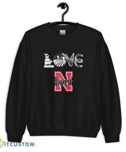 I Love Nebraska Cornhuskers Limited Edition For Fan T Shirt, Christmas Sweatshirt - 18000 Unisex Heavy Blend Crewneck Sweatshirt