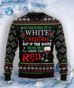 I'M Dreaming Of A White Christmas Ugly Christmas Sweater Product Photo 1