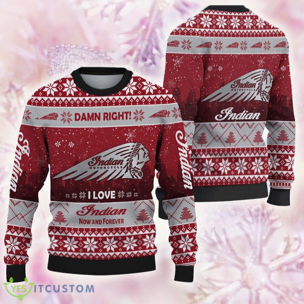 Indian Logo Car Ugly Christmas 3D Sweater Gift For Men And Women 3 Indian Logo Car Ugly Christmas 3D Sweater Gift For Men And Women - Indian Logo Car Ugly Christmas 3D Sweater Gift For Men And Women