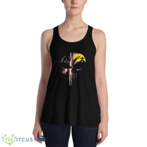 Iowa Hawkeyes Skull Limited Edition T Shirt, Christmas Sweatshirt 9 Iowa Hawkeyes Skull Limited Edition T Shirt, Christmas Sweatshirt - 8800 Women's Flowy Racerback Tank