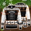 Jack Daniel's Snowflake Pattern 3D Ugly Christmas Sweater Unisex Sweater Christmas Gift Product Photo 1
