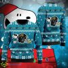 Jacksonville Jaguars Cute The Snoopy Show Football Helmet Neckline Ugly Christmas Sweater For Men And Women - Jacksonville Jaguars Cute The Snoopy Show Football Helmet Neckline Ugly Christmas Sweater For Men And Women