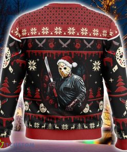 Jason Voorhees Firday the 13th 3D Ugly Christmas Sweater Nice Christmas Gift For Men And Women 5 Jason Voorhees Firday the 13th 3D Ugly Christmas Sweater Nice Christmas Gift For Men And Women Product Photo 3