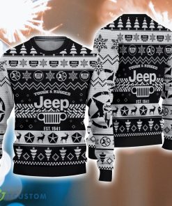 Jeep Christmas sweater 3D All Over Printed 3D Christmas Sweater Christmas Gift Product Photo 1