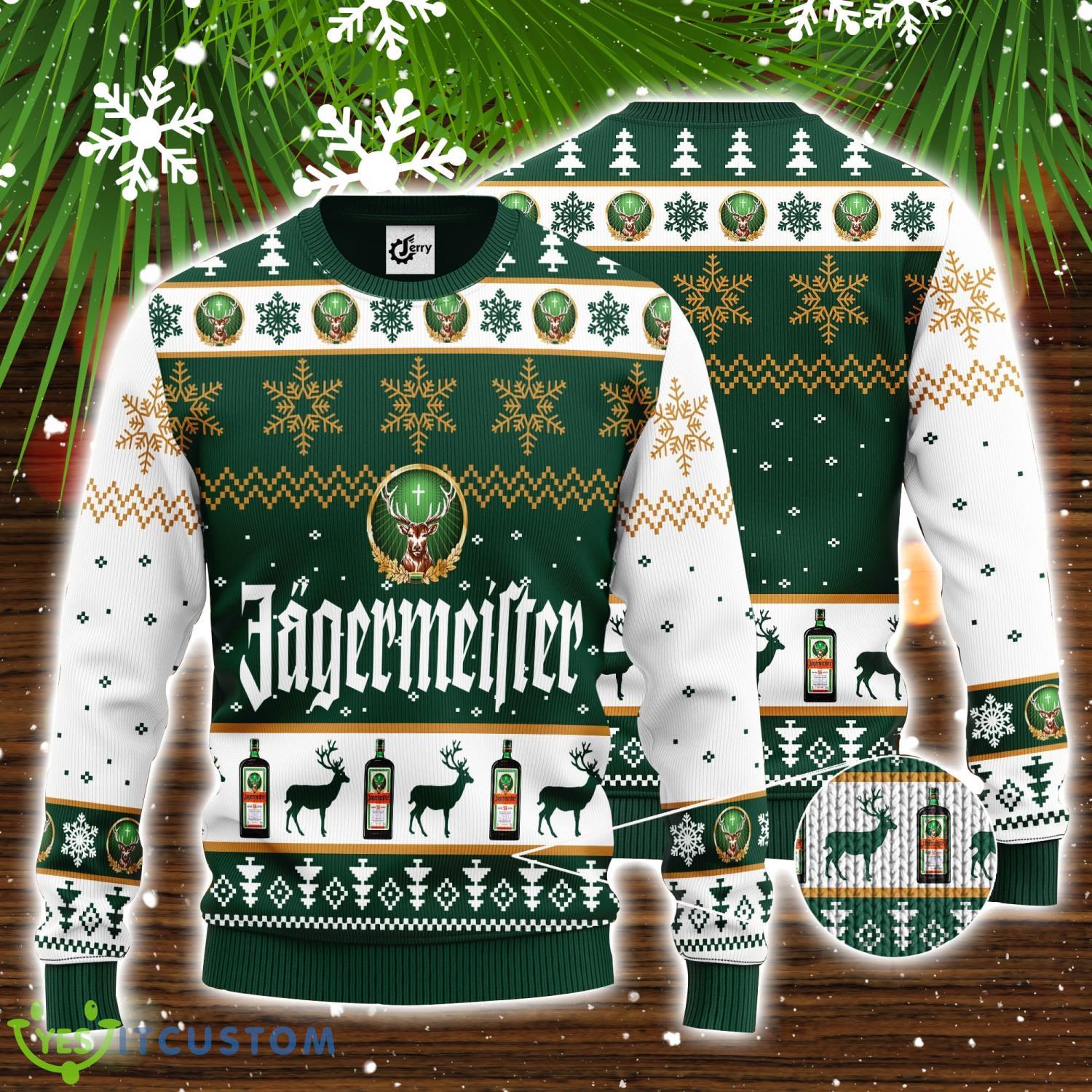 J'Germeister Snowflake Pattern 3D Ugly Christmas Sweater Unisex Sweater Christmas Gift 3 jgermeister snowflake pattern 3d ugly christmas sweater unisex sweater christmas gift
