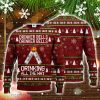 Ketel One Drinker Bells Drinker Bells Drinking All The Way 3D Ugly Christmas Sweater Unisex Sweater Christmas Gift Product Photo 1