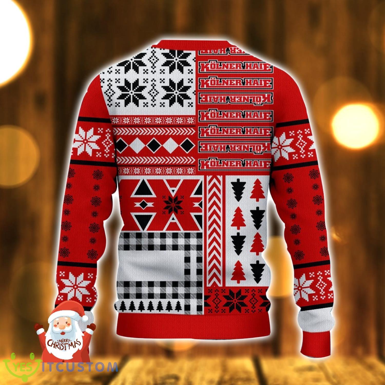 Kolner Haie 3D Ugly Christmas Sweater Snowflake Pattern Christmas Holiday Gift For Men And Women 3 Kolner Haie 3D Ugly Christmas Sweater Snowflake Pattern Christmas Holiday Gift For Men And Women Product Photo 3
