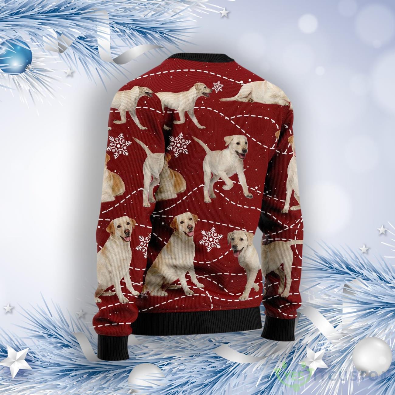 Labrador Retriever Xmas Ugly Christmas Sweater 8 Labrador Retriever Xmas Ugly Christmas Sweater Product Photo 2