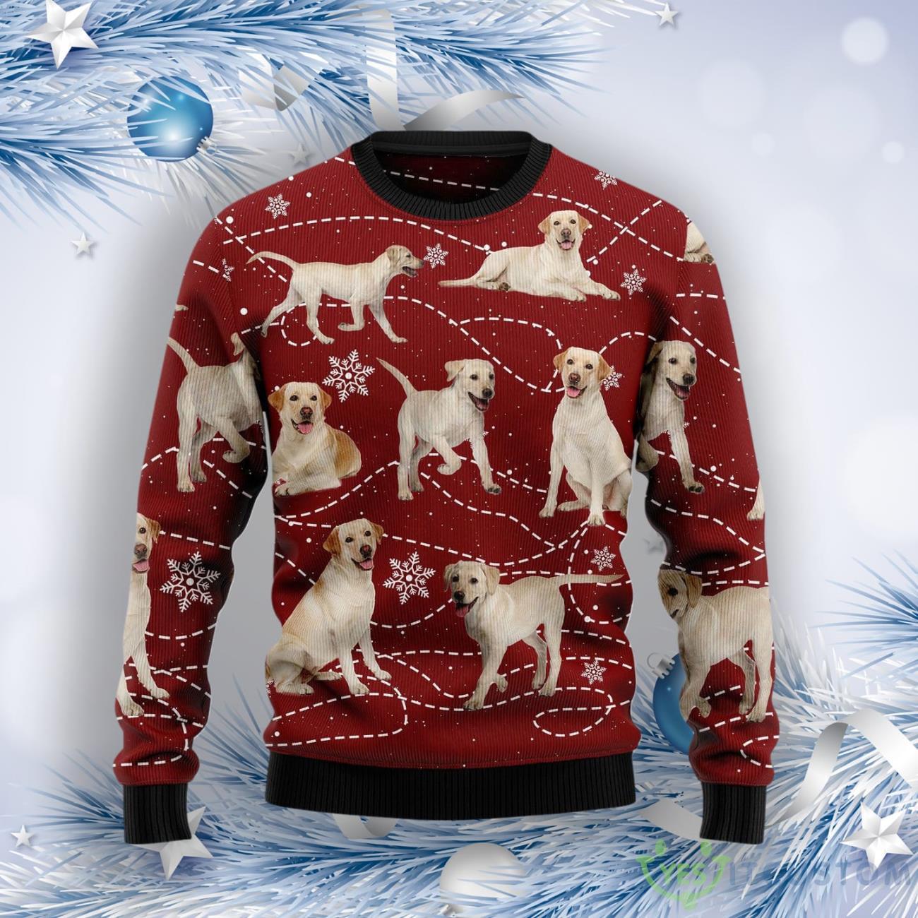 Labrador Retriever Xmas Ugly Christmas Sweater 7 Labrador Retriever Xmas Ugly Christmas Sweater Product Photo 1