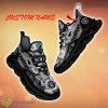 Las Vegas Raiders Running Sneakers Custom Name 3D Flowers Gift Fans Fans Sports Shoes - Las Vegas Raiders Clunky Sneakers Custom Name_1