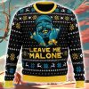 Leave Me Malone Post Malone Ugly Christmas Sweater Ideas For Fans Gift - Leave Me Malone Post Malone Ugly Christmas Sweater_1