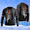 Legend Of Knight Templar Christmas Unisex Ugly Sweater Product Photo 1