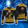 Leonardo Dicaprio Drink Beer Krusovice Black Ugly Christmas Sweater 2023 Trending Gift Familys - Leonardo Dicaprio Drink Beer Krusovice Black Ugly Christmas Sweater 2023 Trending Gift Familys