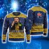 Leonardo Dicaprio Drink Beer Krusovice Navy Ugly Christmas Sweater 2023 Trending Gift Familys - Leonardo Dicaprio Drink Beer Krusovice Navy Ugly Christmas Sweater 2023 Trending Gift Familys