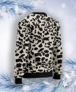 Leopard Pattern Ugly Christmas Sweater Product Photo 2