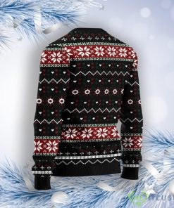 Let It Snow Red Truck Ugly Christmas Sweater Product Photo 2