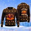 Lets Get Basted Turkey Thanksgiving Christmas Unisex Ugly Sweater Product Photo 1