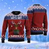 Let’s Get Slouchy Christmas Unisex Ugly Sweater Product Photo 1