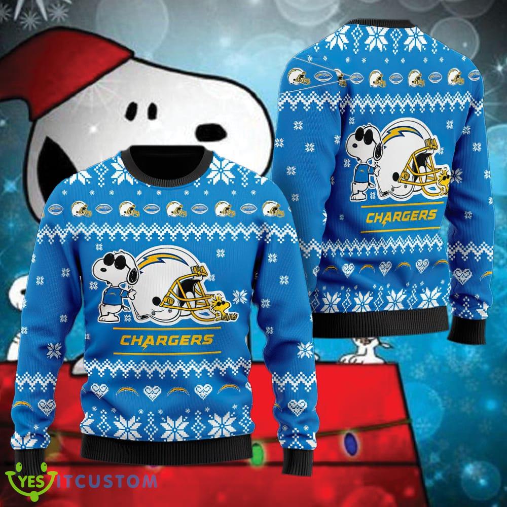 Los Angeles Chargers Cute The Snoopy Show Football Helmet Winterize Ugly Xmas Sweater For Men And Women 3 Los Angeles Chargers Cute The Snoopy Show Football Helmet Winterize Ugly Xmas Sweater For Men And Women - Los Angeles Chargers Cute The Snoopy Show Football Helmet Winterize Ugly Xmas Sweater For Men And Women