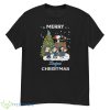 Los Angeles Dodgers Snoopy Family Christmas Shirt Christmas Gift - G500 Men’s Classic T-Shirt