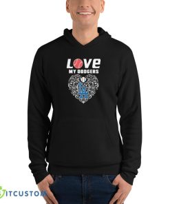 Love My Los Angeles Dodgers Limited Edition T Shirt, Christmas Sweatshirt - 3719 Unisex Fleece Pullover Hoodie