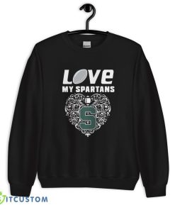 Love My Michigan State Spartans Limited Edition T Shirt, Christmas Sweatshirt - 18000 Unisex Heavy Blend Crewneck Sweatshirt