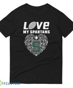 Love My Michigan State Spartans Limited Edition T Shirt, Christmas Sweatshirt - 980 Lightweight Fashion Short Sleeve T-Shirt
