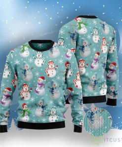 Love Snowman Ugly Christmas Sweater 5 Love Snowman Ugly Christmas Sweater Product Photo 3