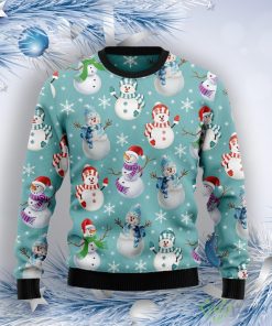 Love Snowman Ugly Christmas Sweater Product Photo 1