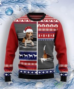 Lovely Beagle Ugly Christmas Sweater Product Photo 1