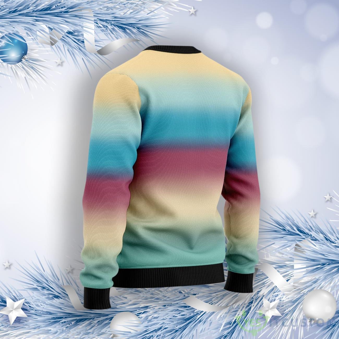 Lovely Black Cat Ugly Christmas Sweater 8 Lovely Black Cat Ugly Christmas Sweater Product Photo 2