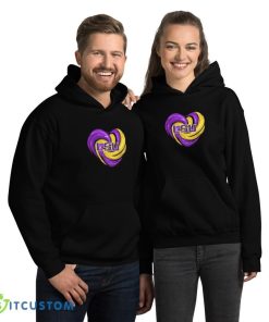 LSU Tigers Tornado Heart T Shirt, Christmas Sweatshirt 7 LSU Tigers Tornado Heart T Shirt, Christmas Sweatshirt - 18500 Unisex Heavy Blend Hooded Sweatshirt