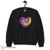 LSU Tigers Tornado Heart T Shirt, Christmas Sweatshirt - 18000 Unisex Heavy Blend Crewneck Sweatshirt