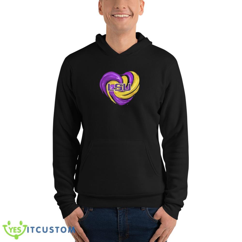 LSU Tigers Tornado Heart T Shirt, Christmas Sweatshirt 13 LSU Tigers Tornado Heart T Shirt, Christmas Sweatshirt - 3719 Unisex Fleece Pullover Hoodie
