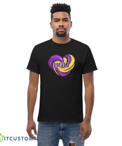 LSU Tigers Tornado Heart T Shirt, Christmas Sweatshirt 11 LSU Tigers Tornado Heart T Shirt, Christmas Sweatshirt - Men’s Classic Tee Gildan 5000