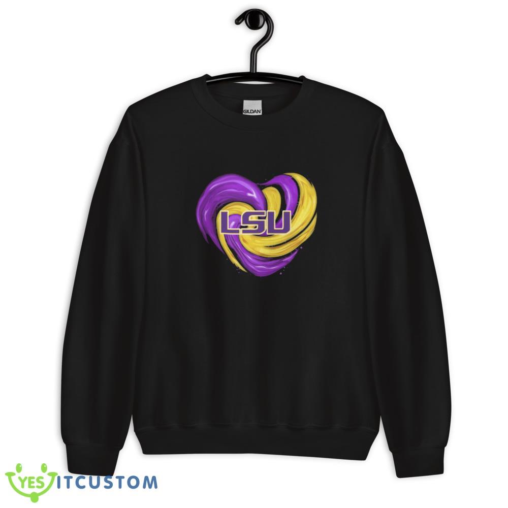 LSU Tigers Tornado Heart T Shirt, Christmas Sweatshirt 12 LSU Tigers Tornado Heart T Shirt, Christmas Sweatshirt - 18000 Unisex Heavy Blend Crewneck Sweatshirt