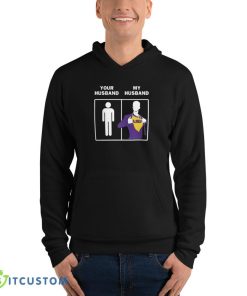 LSU Tigers Your Husband My Husband T Shirt, Christmas Sweatshirt - 3719 Unisex Fleece Pullover Hoodie